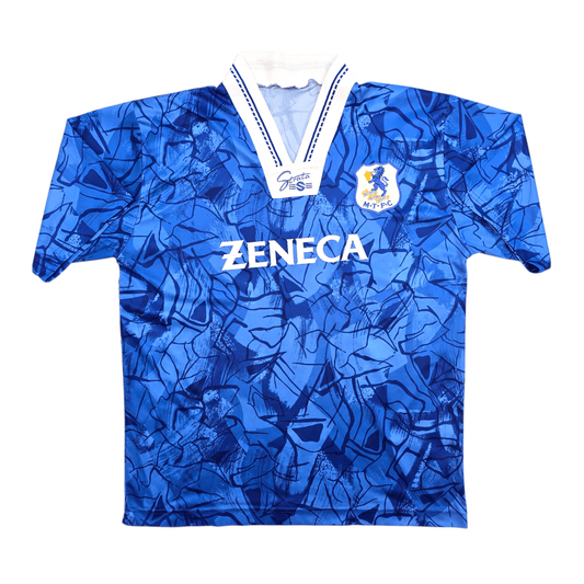 1993/94 Macclesfield Town Away Football Shirt (XL) Strata