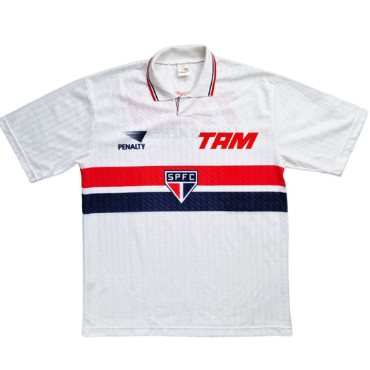 1993/94 Sao Paulo Home Football Shirt (L) Penalty