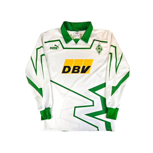 1993/94 Werder Bremen Home Football Shirt (S) Puma