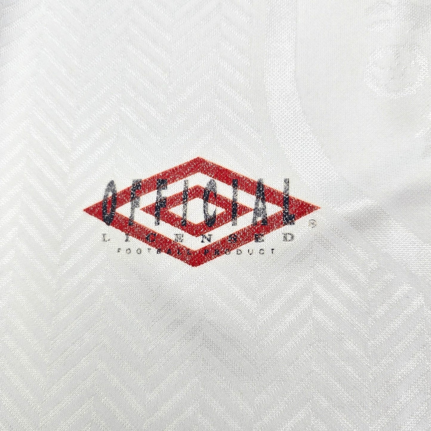 1993/95 England Home Football Shirt (L) Umbro