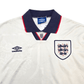 1993/95 England Home Football Shirt (S) Umbro