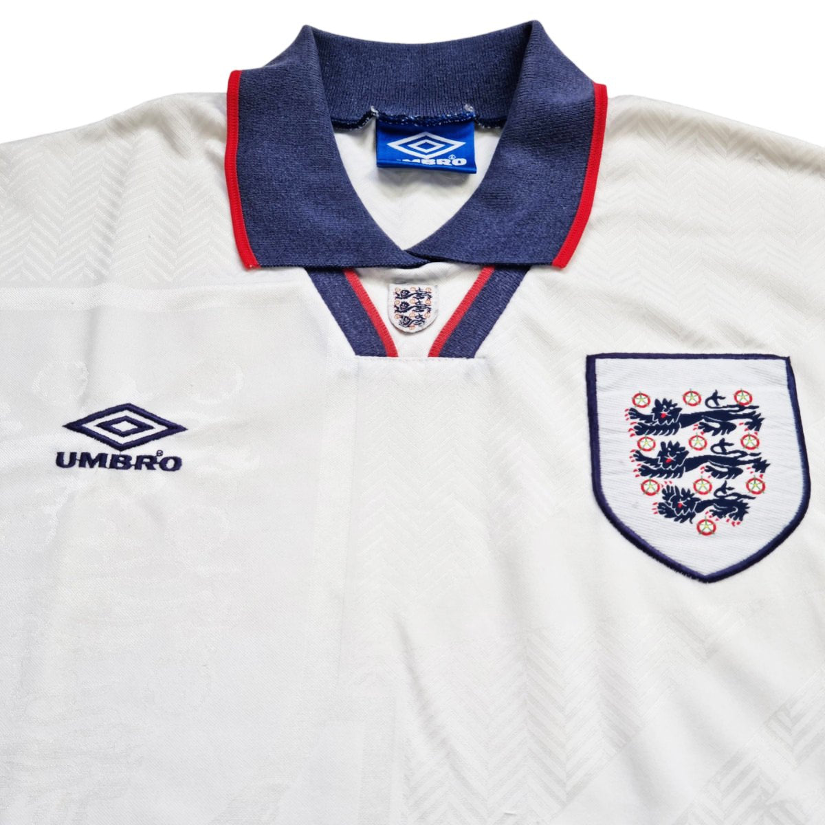 1993/95 England Home Football Shirt (XL) Umbro