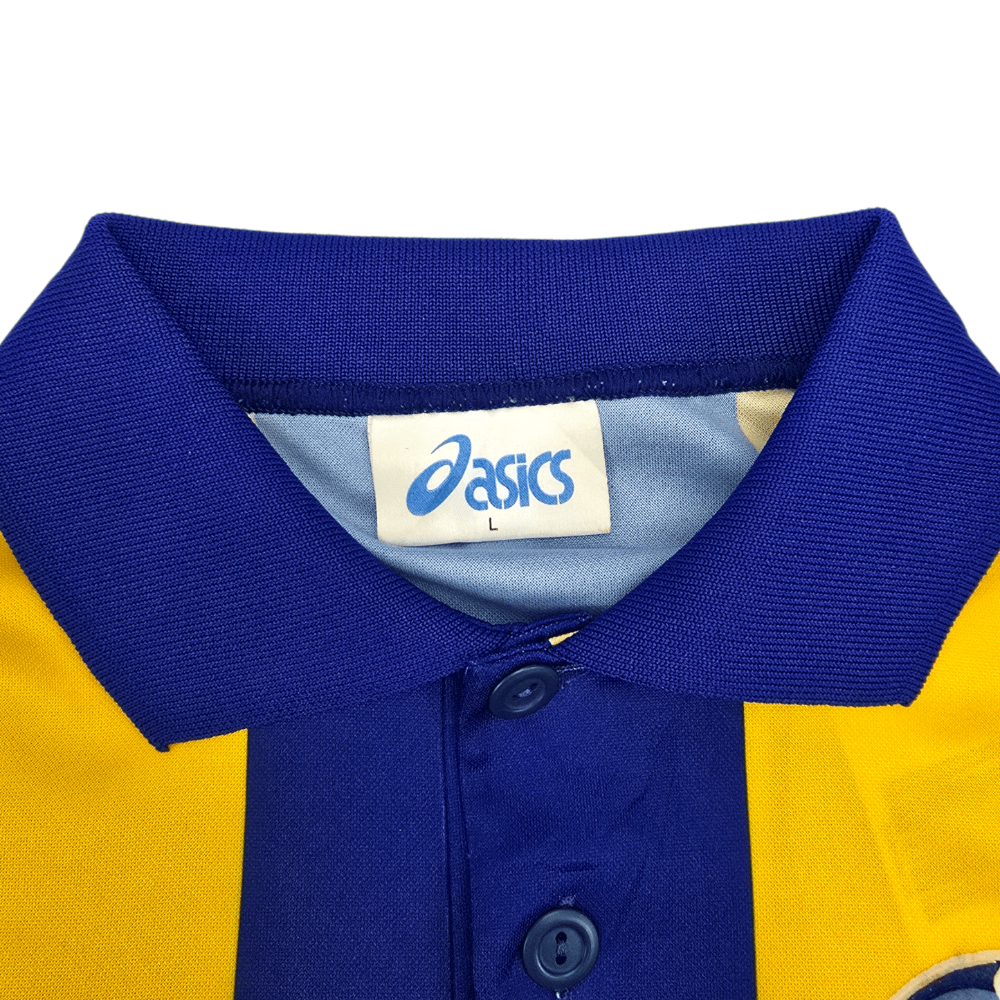 1993/95 Leeds United Away Football Shirt (L) Asics