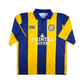 1993/95 Leeds United Away Football Shirt (L) Asics