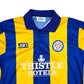1993/95 Leeds United Away Football Shirt (L) Asics