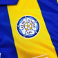 1993/95 Leeds United Away Football Shirt (L) Asics