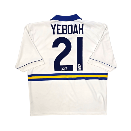 1993/95 Leeds United Home Football Shirt (XL) Asics #21 Yeboah