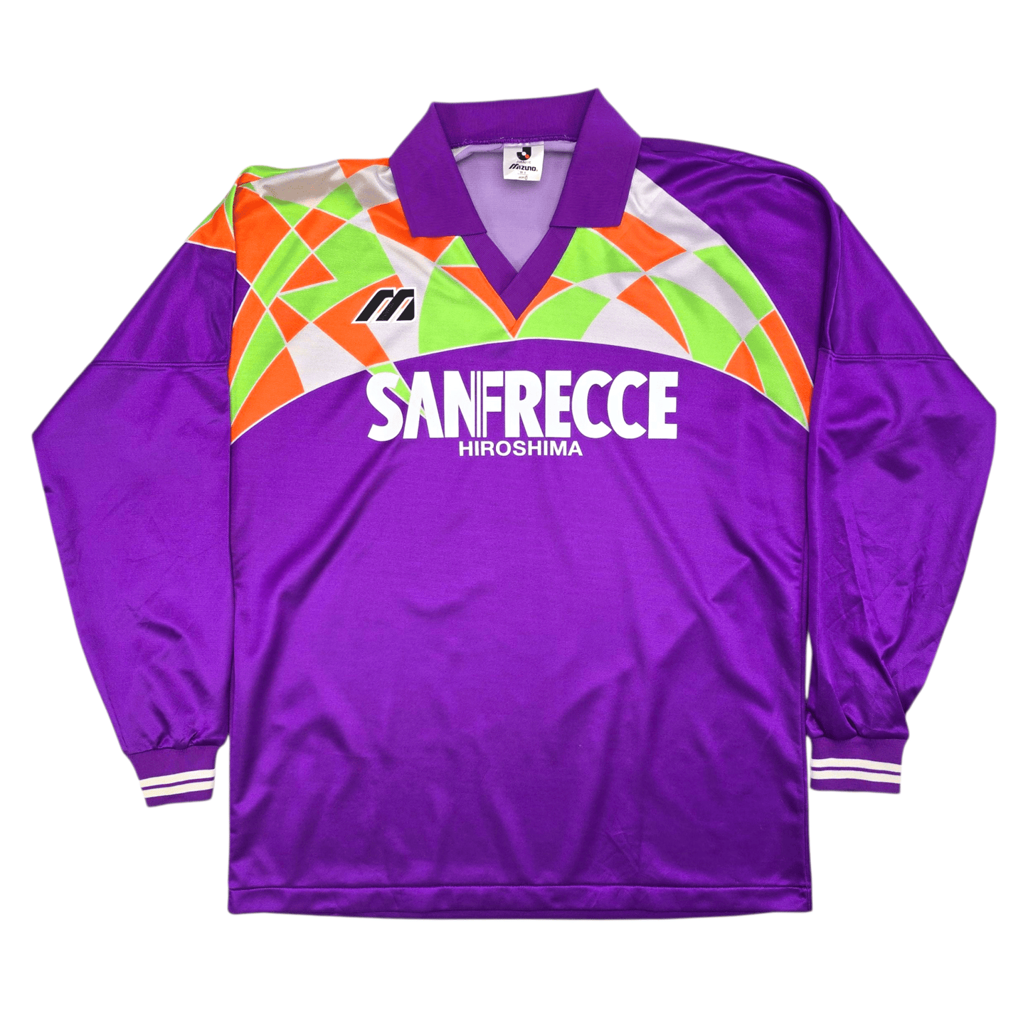 1993/95 Sanfreece Hiroshima Home Football Shirt (M) Mizuno
