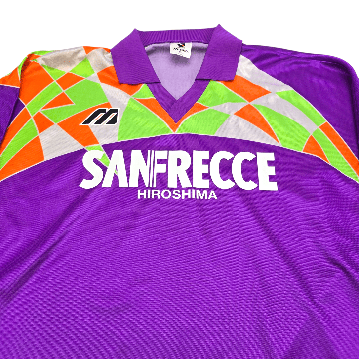 1993/95 Sanfreece Hiroshima Home Football Shirt (M) Mizuno