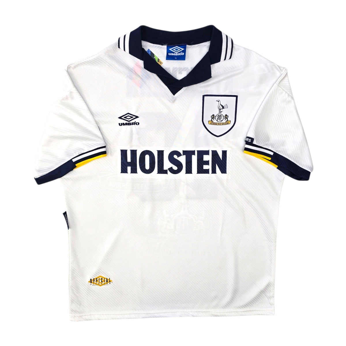 1993/95 Tottenham Hotspur Home Football Shirt (XL) Umbro #18 Klinsmann