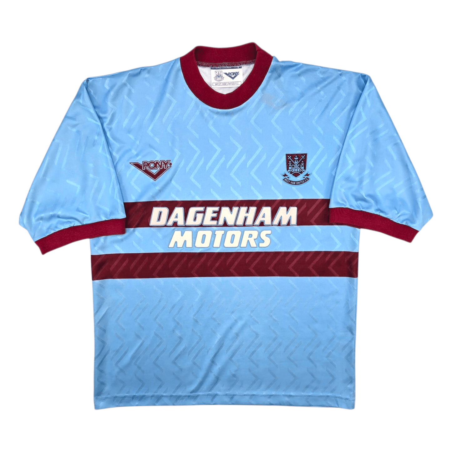 1993/95 West Ham United Away Football Shirt (XL) Pony