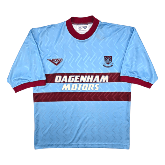 1993/95 West Ham United Away Football Shirt (XL) Pony
