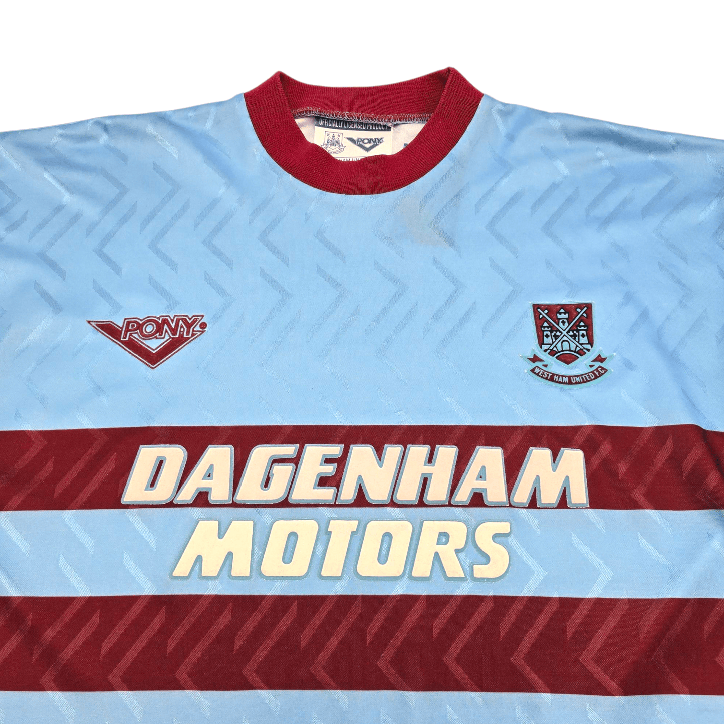 1993/95 West Ham United Away Football Shirt (XL) Pony