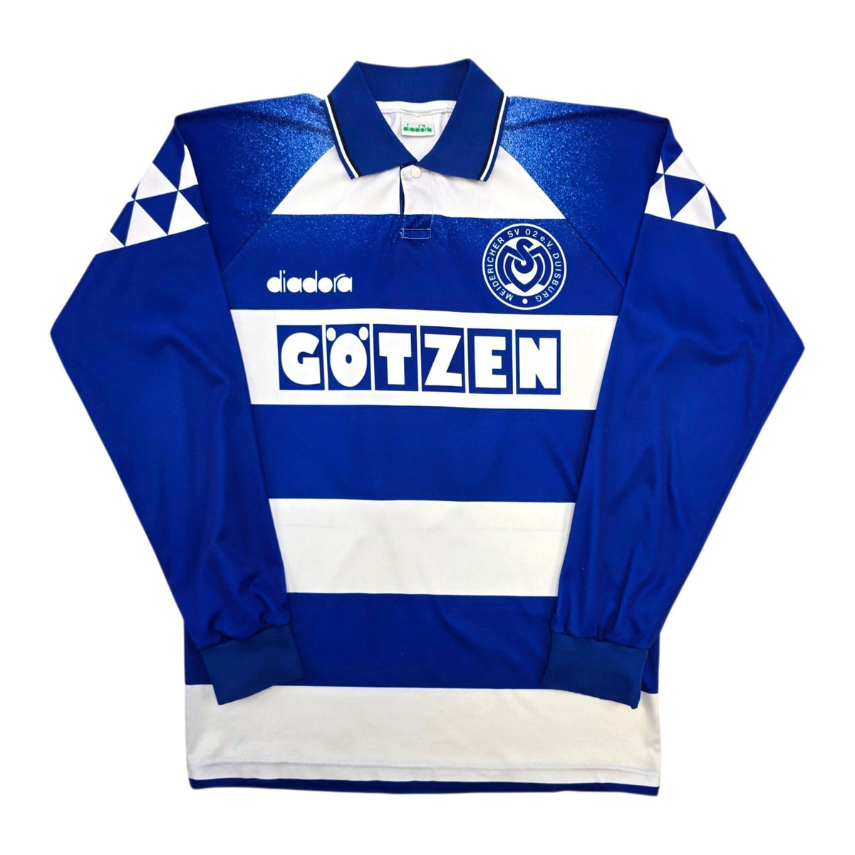 1993/96 Duisburg Home Football Shirt (M) Diadora #9