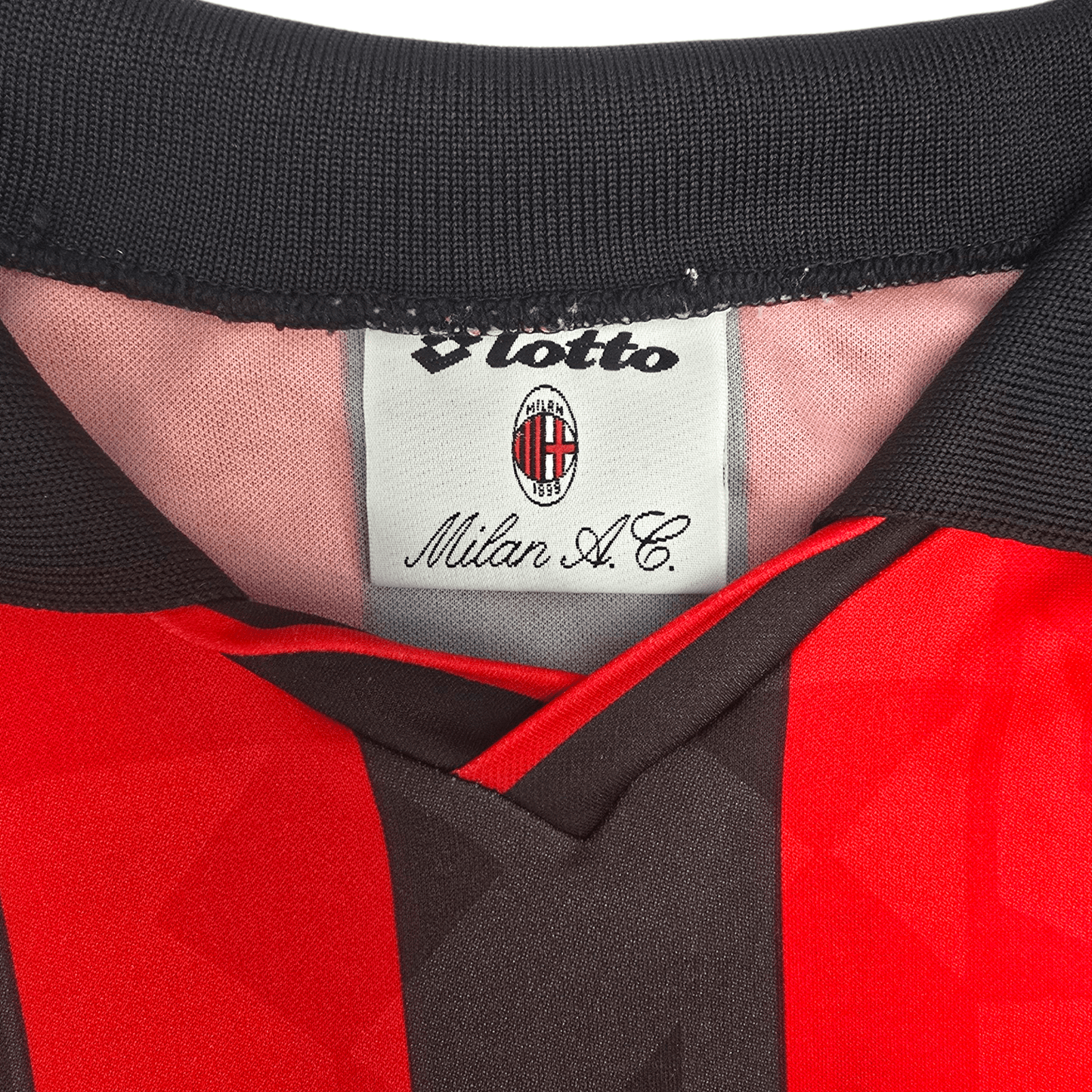1994/95 AC Milan Home Football Shirt (L) Lotto