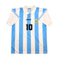 1994/95 Argentina Home Football Shirt (L) Adidas #10 Maradona