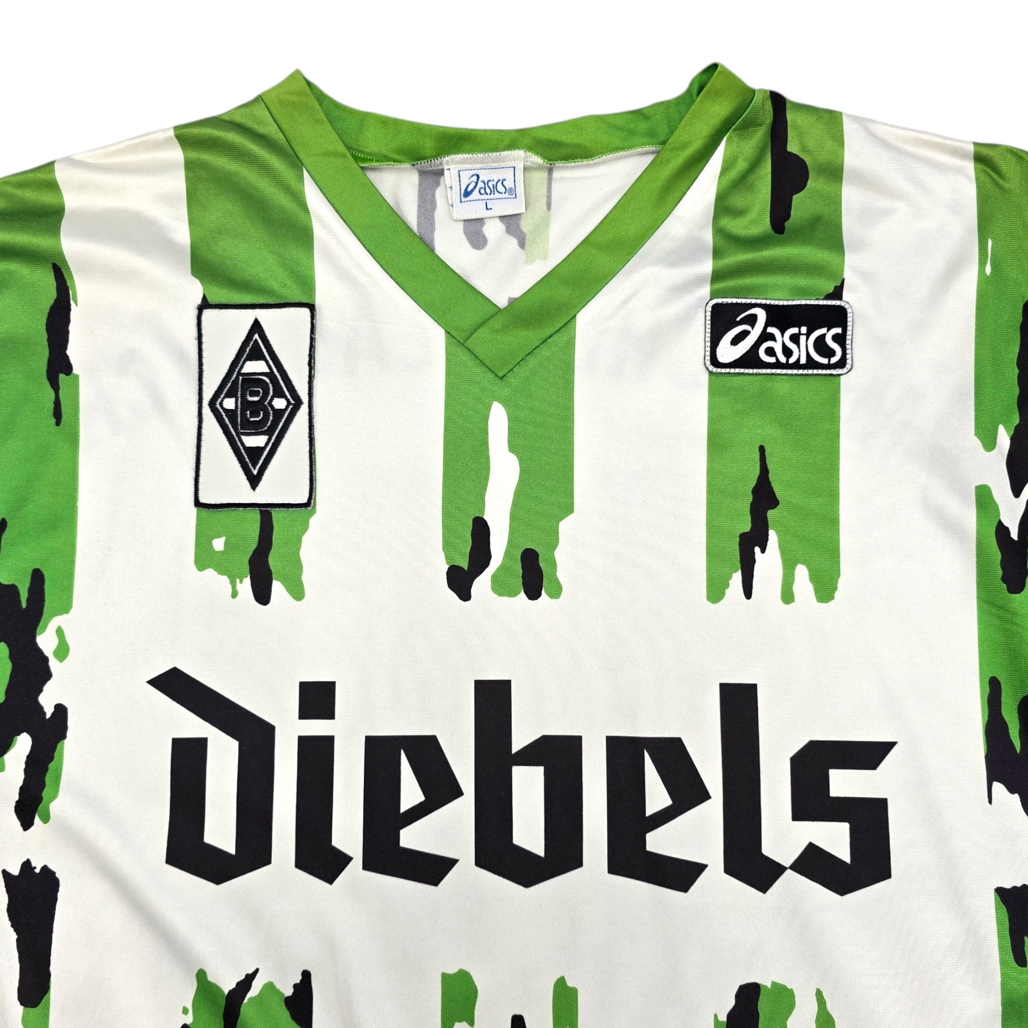 1994/95 Borussia Monchengladbach Home Football Shirt (L) Asics #10
