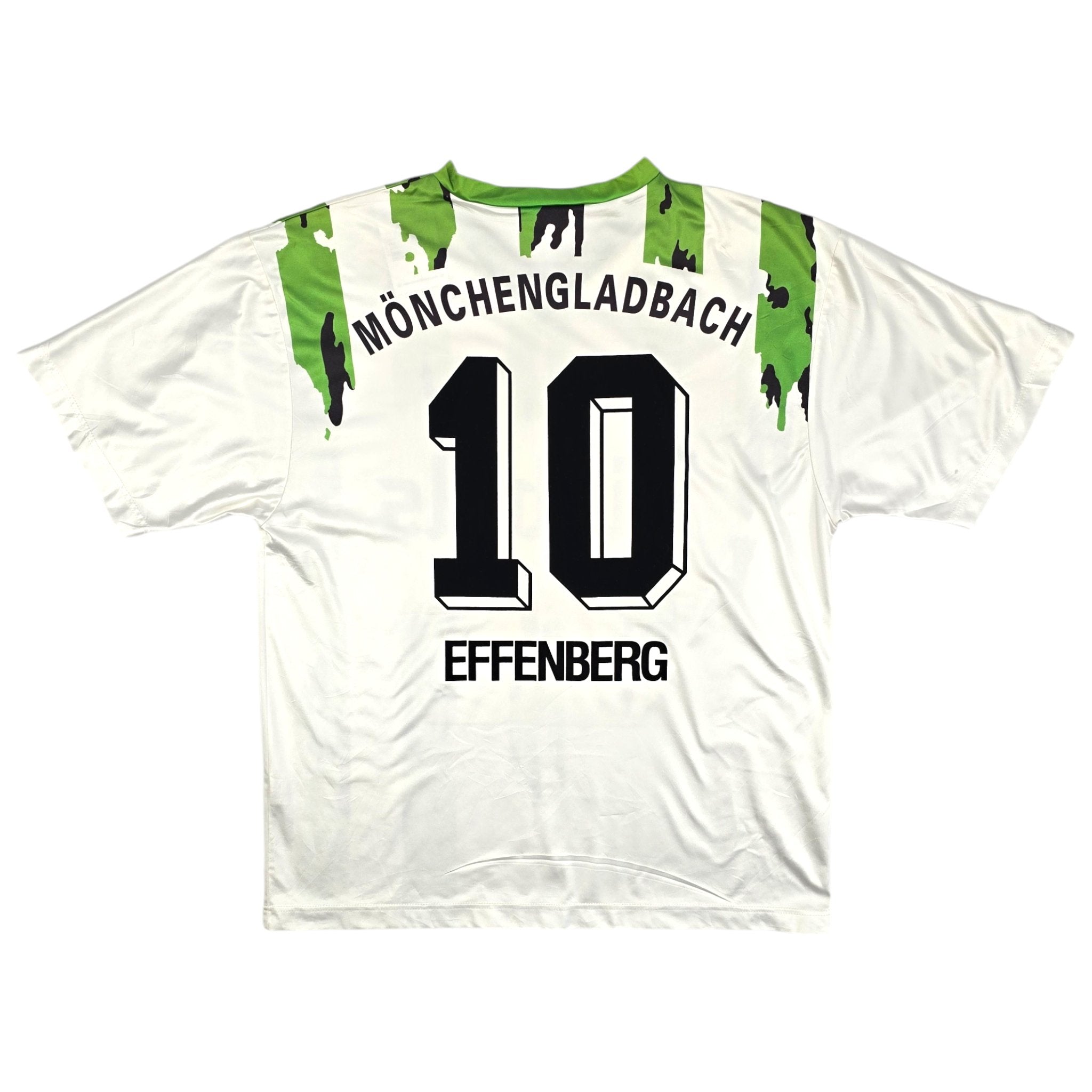 94-95 Borussia Mönchengladbach ユニホーム 1994/95 Borussia Monchengladbach Home Football Shirt (L) Asics #10