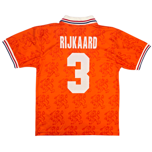 1994/95 Holland Home Football Shirt (M) Lotto #3 Rijkaard (Player Version)