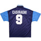 1994/95 Lazio Away Football Shirt (L) Umbro #9 Casiraghi