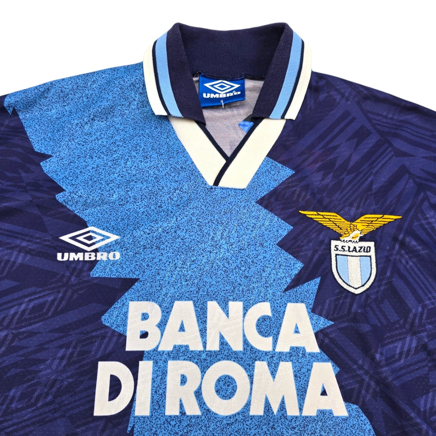 1994/95 Lazio Away Football Shirt (L) Umbro #9 Casiraghi