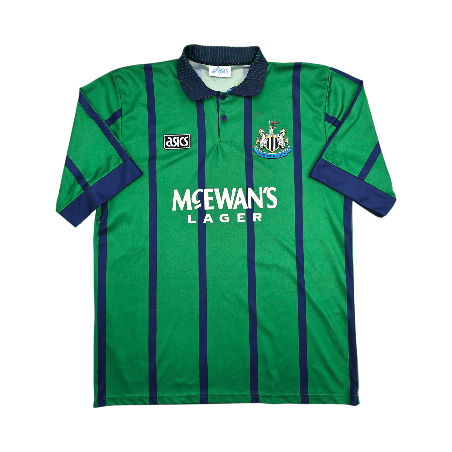 1994/95 Newcastle United Away Football Shirt (XL) Asics