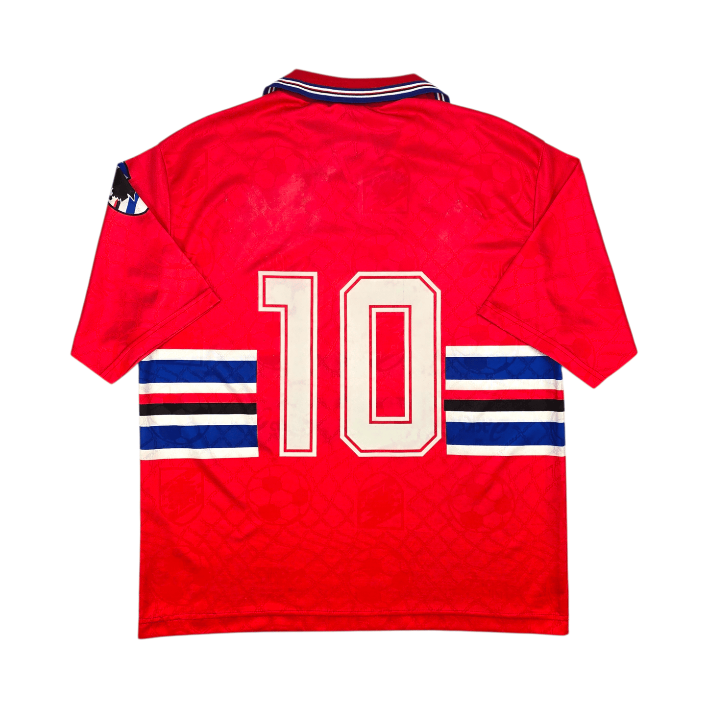 1994/95 Sampdoria Third Football Shirt (XL) Asics #10 Mancini