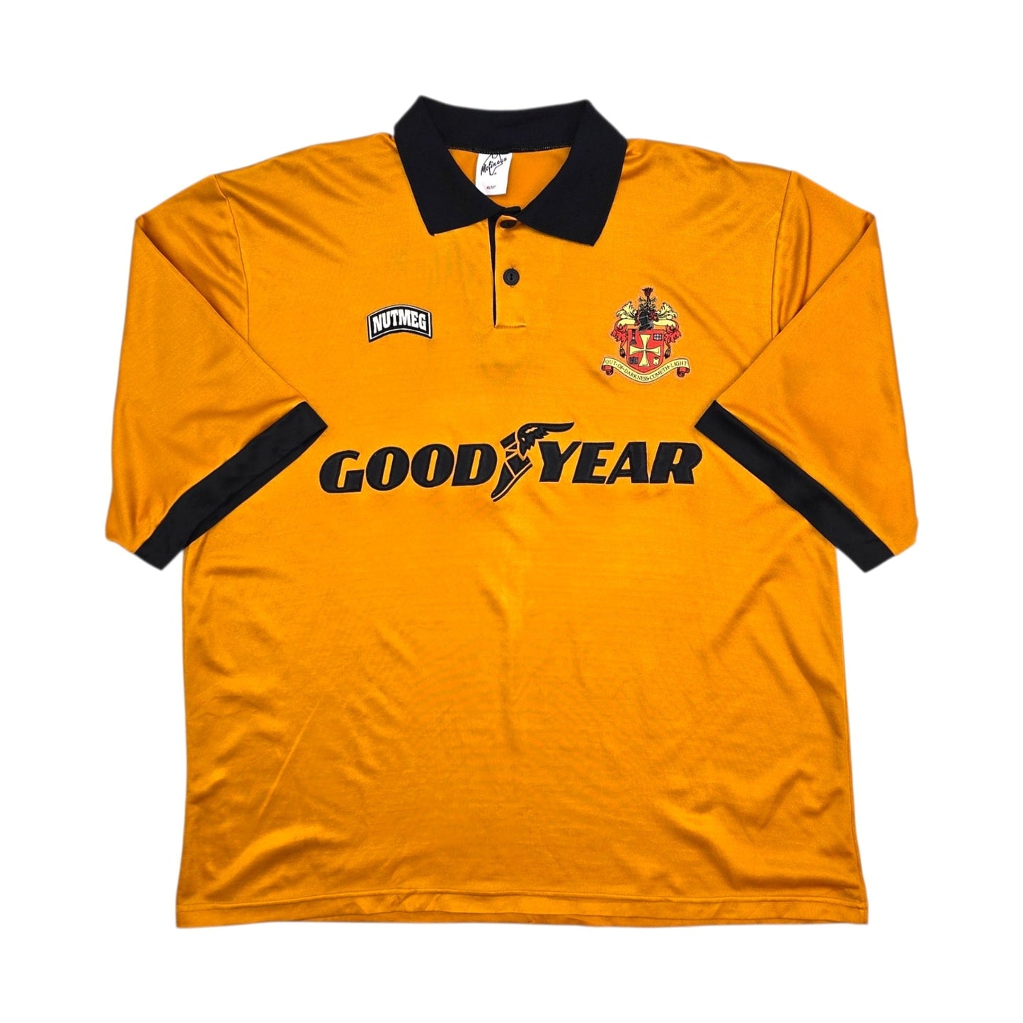 1994/95 Wolverhampton Wanderers Home Football Shirt (2XL) Nutmeg