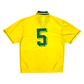 1994/96 Brazil Home Football Shirt (XL) Umbro #5 (Silva)