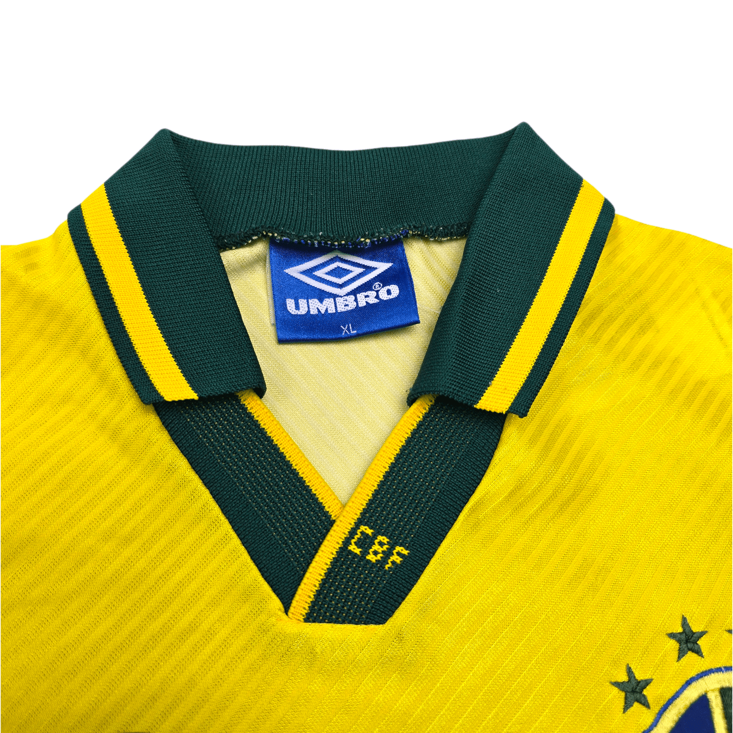 1994/96 Brazil Home Football Shirt (XL) Umbro #5 (Silva)