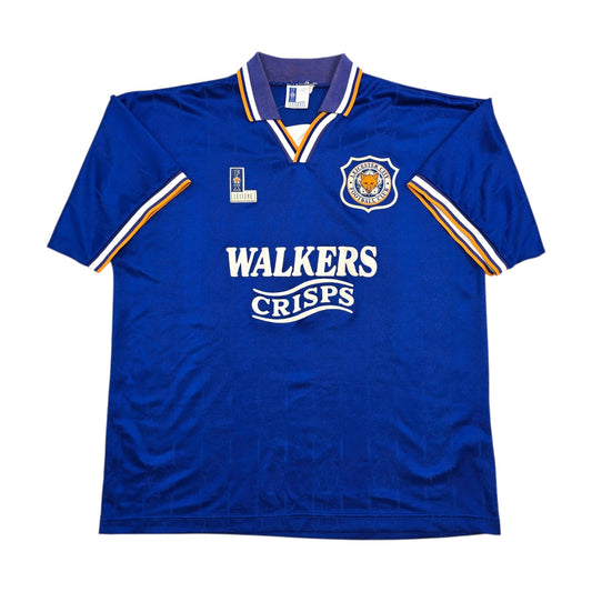 1994/96 Leicester City Home Football Shirt (XL) Fox Leisure