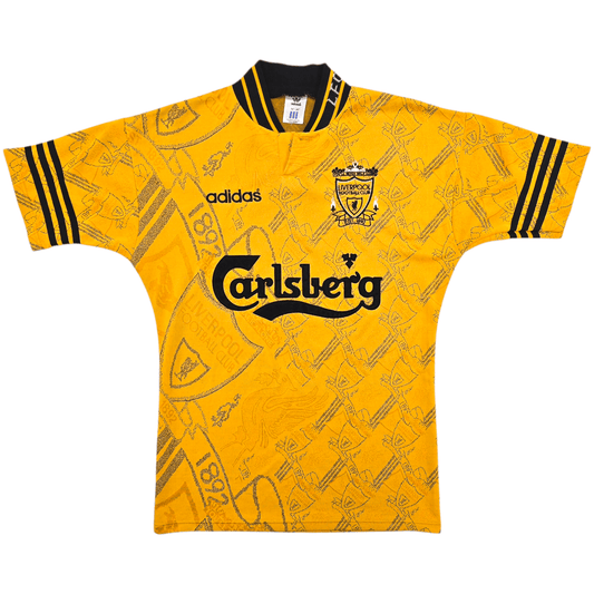 1994/96 Liverpool Away Football Shirt (S) Adidas