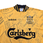 1994/96 Liverpool Away Football Shirt (S) Adidas