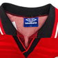 1994/96 Manchester United Home Football Shirt (2XL) Umbro #14 Kanchelskis