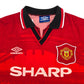 1994/96 Manchester United Home Football Shirt (2XL) Umbro #14 Kanchelskis