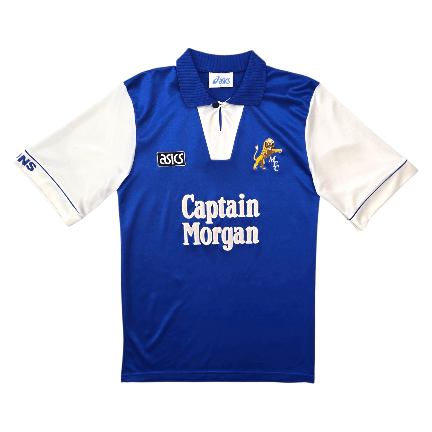 1994/96 Millwall Home Football Shirt (S) Asics