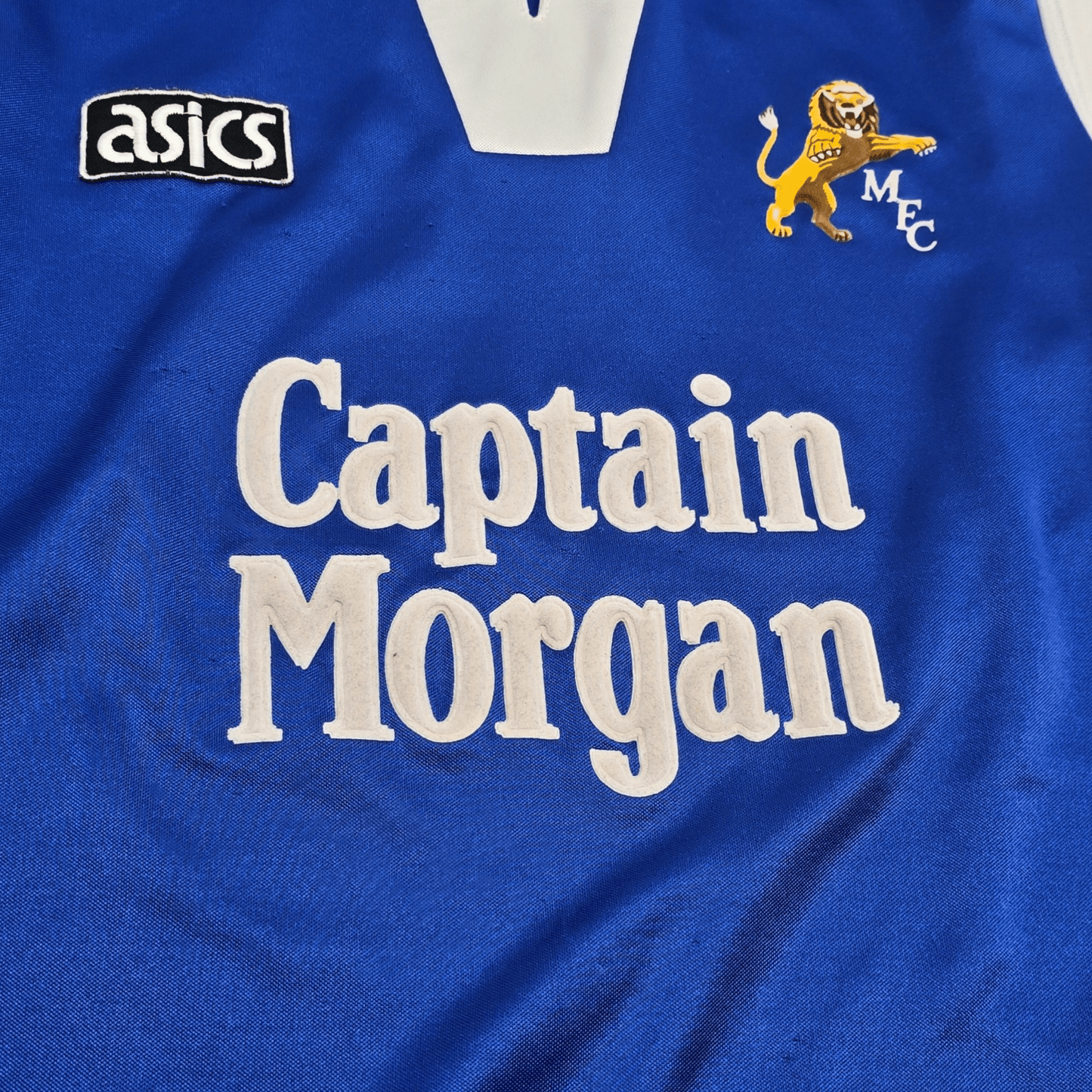 1994/96 Millwall Home Football Shirt (S) Asics