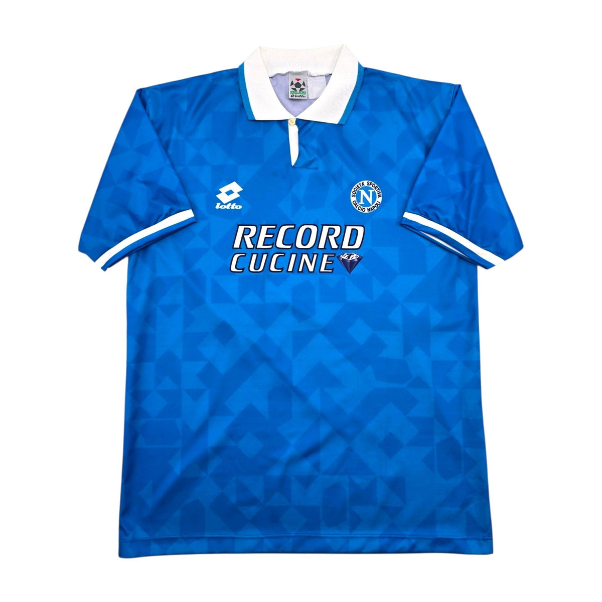 1994/96 Napoli Home Football Shirt (XL) Lotto