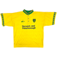 1994/96 Norwich City Home Football Shirt (L) Mitre
