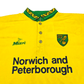 1994/96 Norwich City Home Football Shirt (L) Mitre