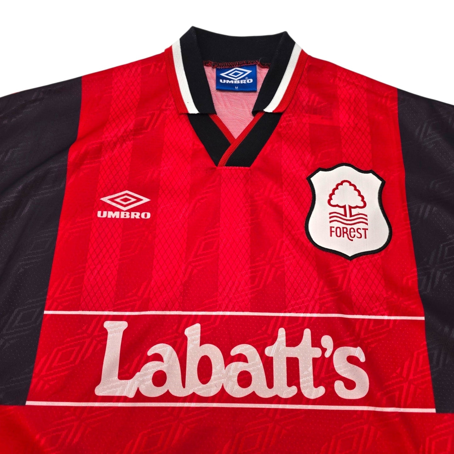 1994/96 Nottingham Forest Home Football Shirt (M) Umbro