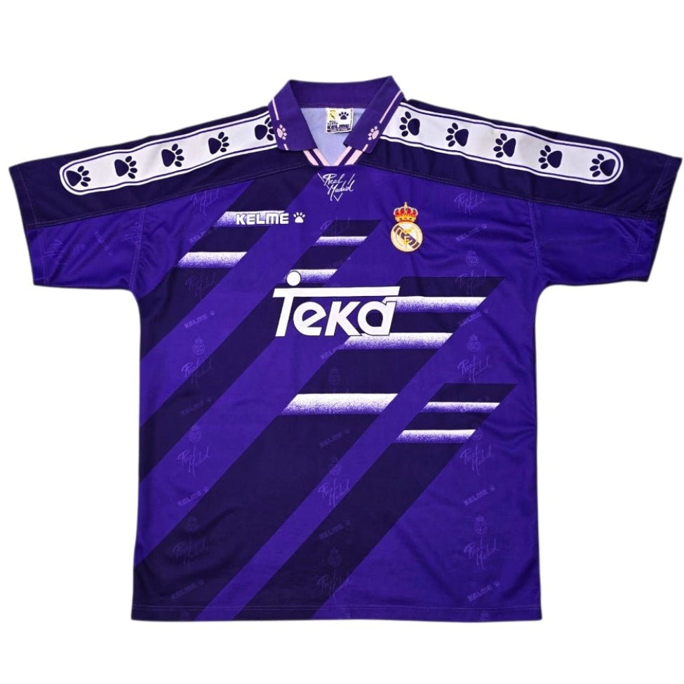 1994/96 Real Madrid Away Football Shirt (L) Kelme