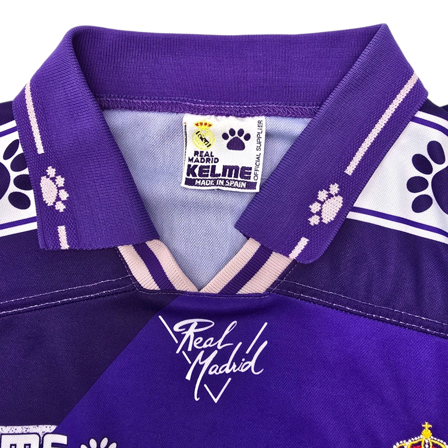 1994/96 Real Madrid Away Football Shirt (L) Kelme