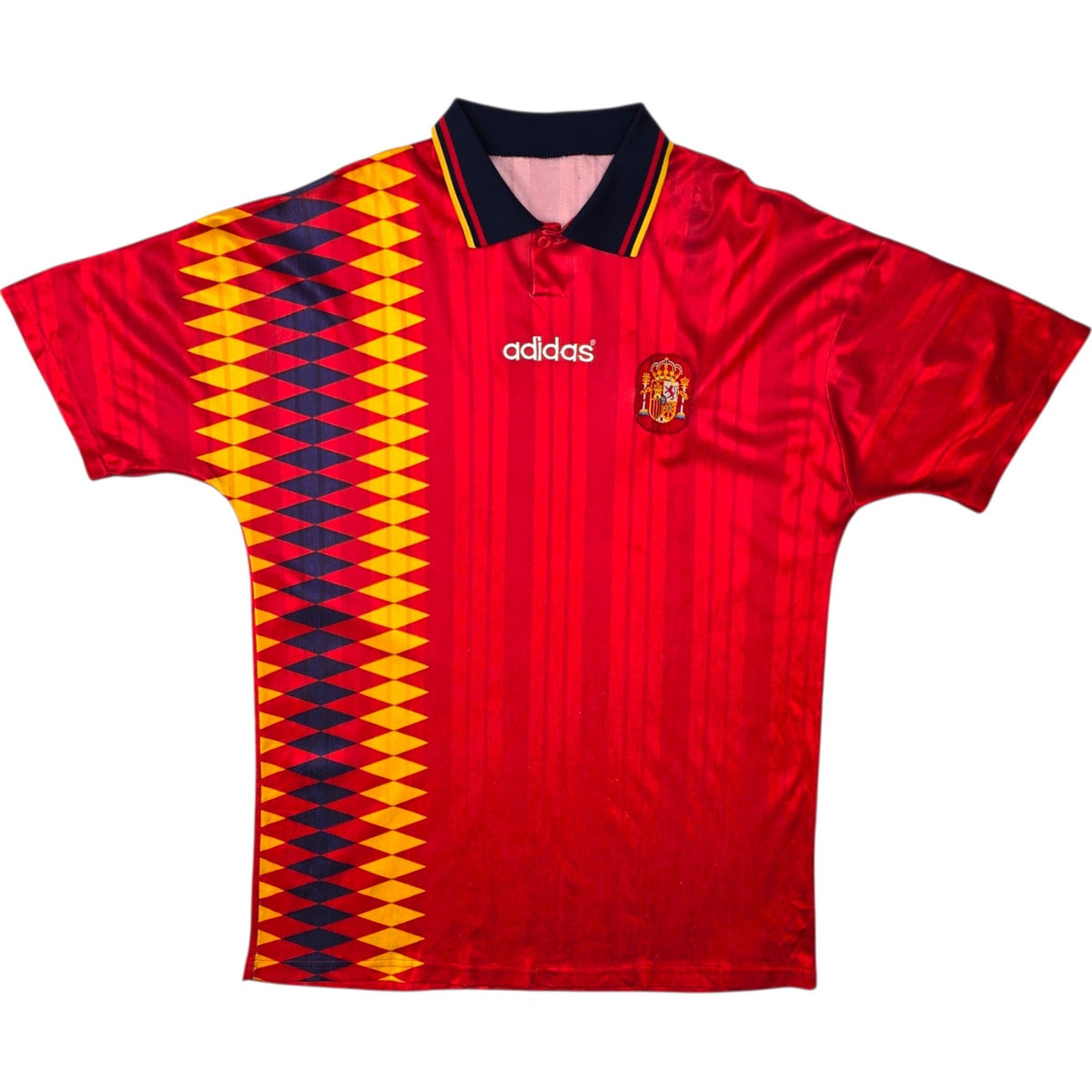 1994/96 Spain Home Football Shirt (S) Adidas