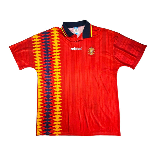 1994/96 Spain Home Football Shirt (XL) Adidas