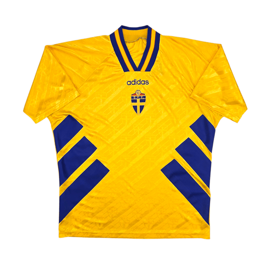 1994/96 Sweden Home Football Shirt (L) Adidas