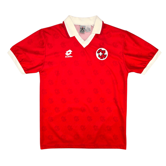 1994/96 Switzerland Home Football Shirt (M) Lotto