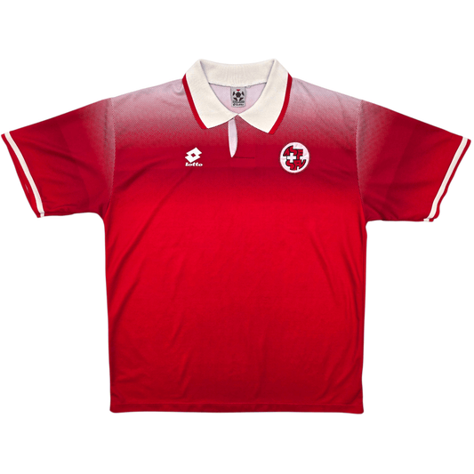 1994/96 Switzerland Home Football Shirt (XL) Lotto