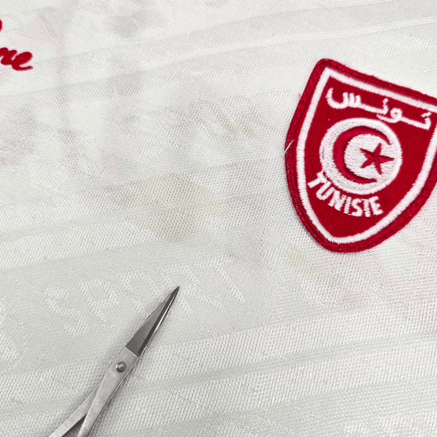 1994/96 Tunisia Home Football Shirt (L) Campione (Rothman Cup)