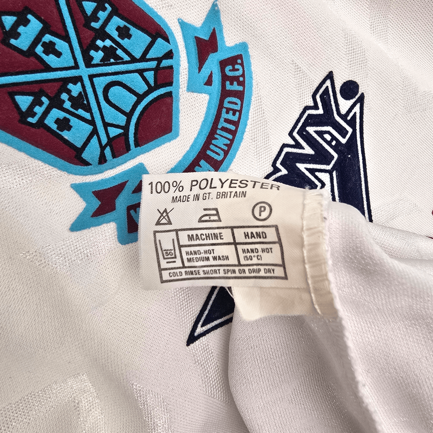 1994/96 West Ham United Third Football Shirt (M) PONY